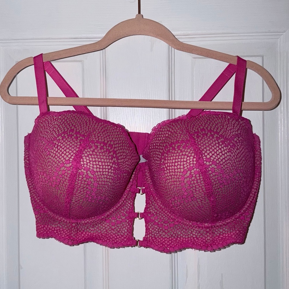 NWOT Adore Me Morgan Lace Push Up Bra 40DD